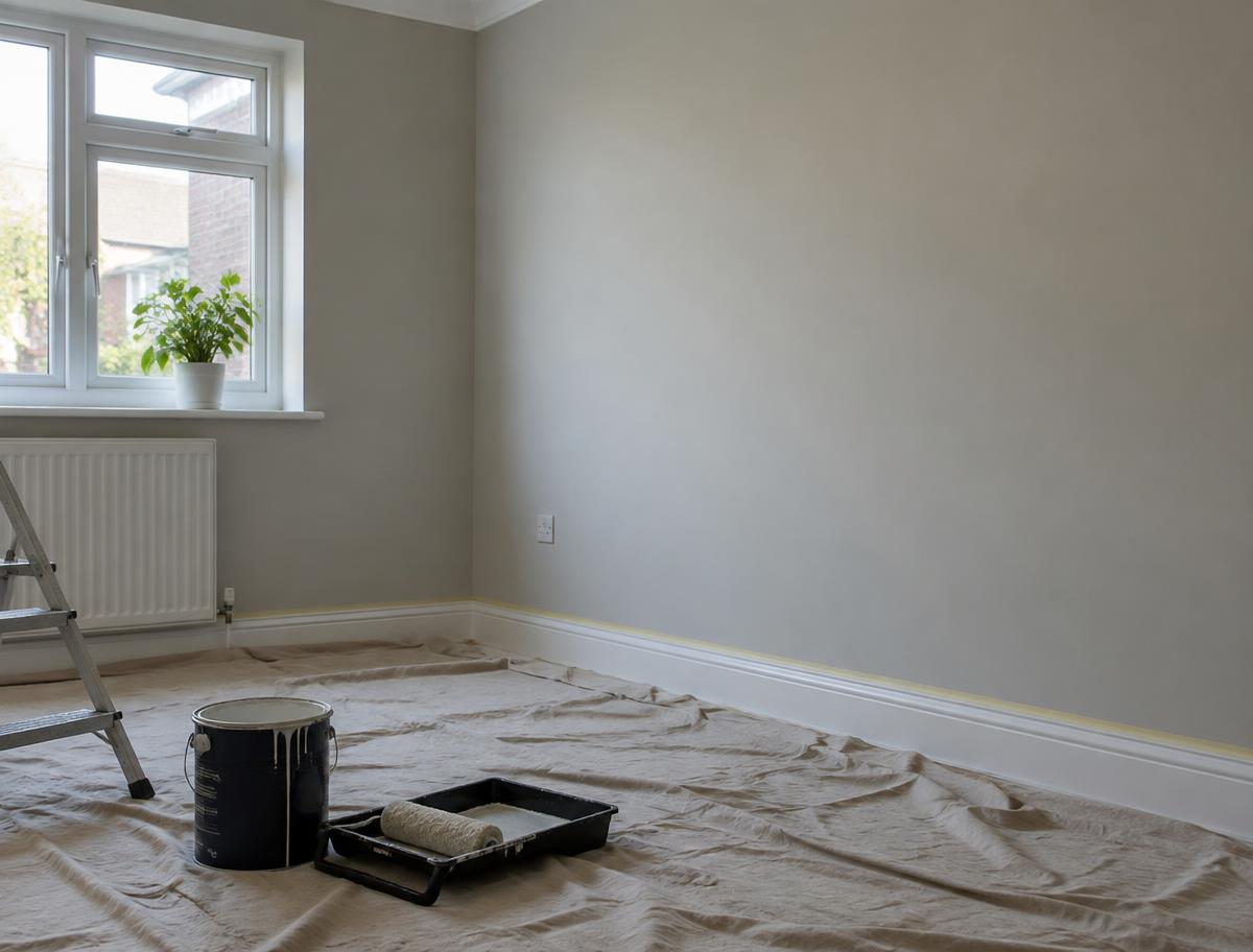 Painting and Decorating in progress
